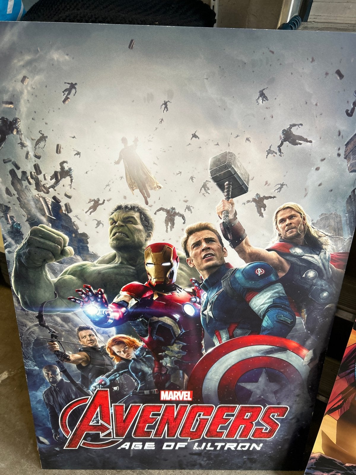 Marvel Avengers & DC Comics Canvas Schilderijen, Verzamelen, Ophalen, Rechthoekig Staand, Zo goed als nieuw, Canvas of Doek