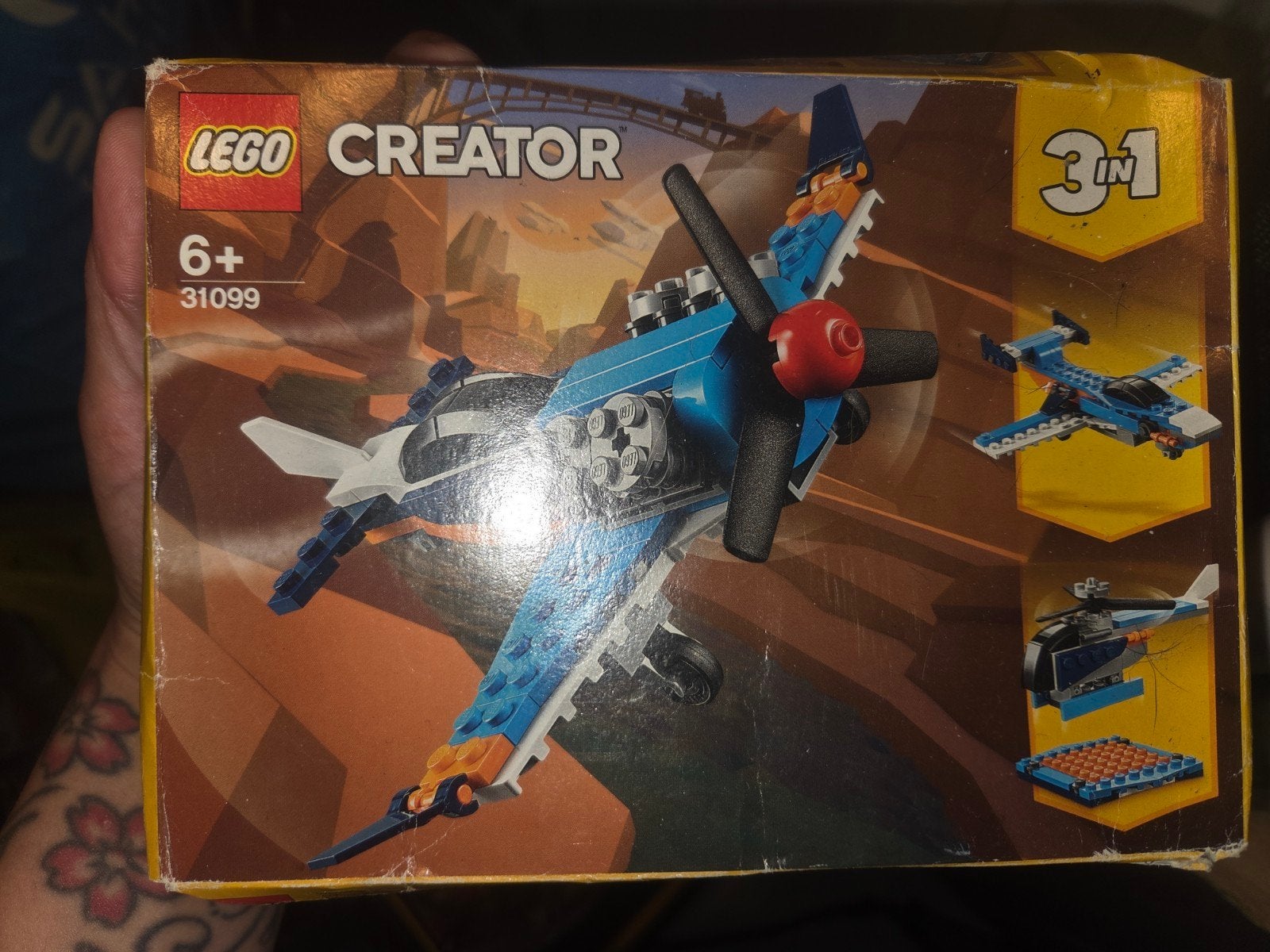 Lego Creator 31099 Propellervliegtuig 3-in-1 - Nieuw in doos, Ophalen of Verzenden
