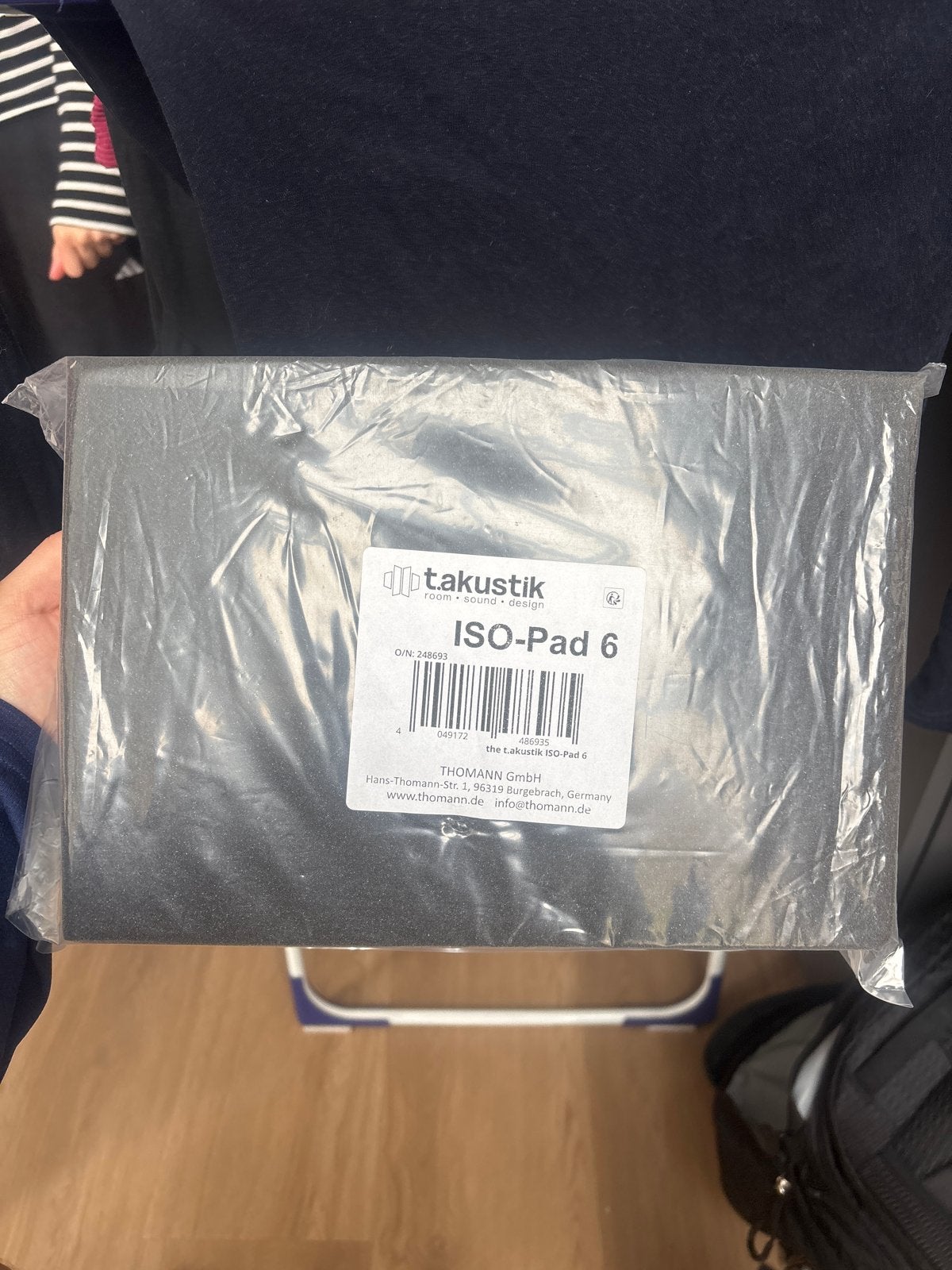 t.akustik ISO-Pad 6 Isolatiepad voor speakers, Ophalen, Nieuw