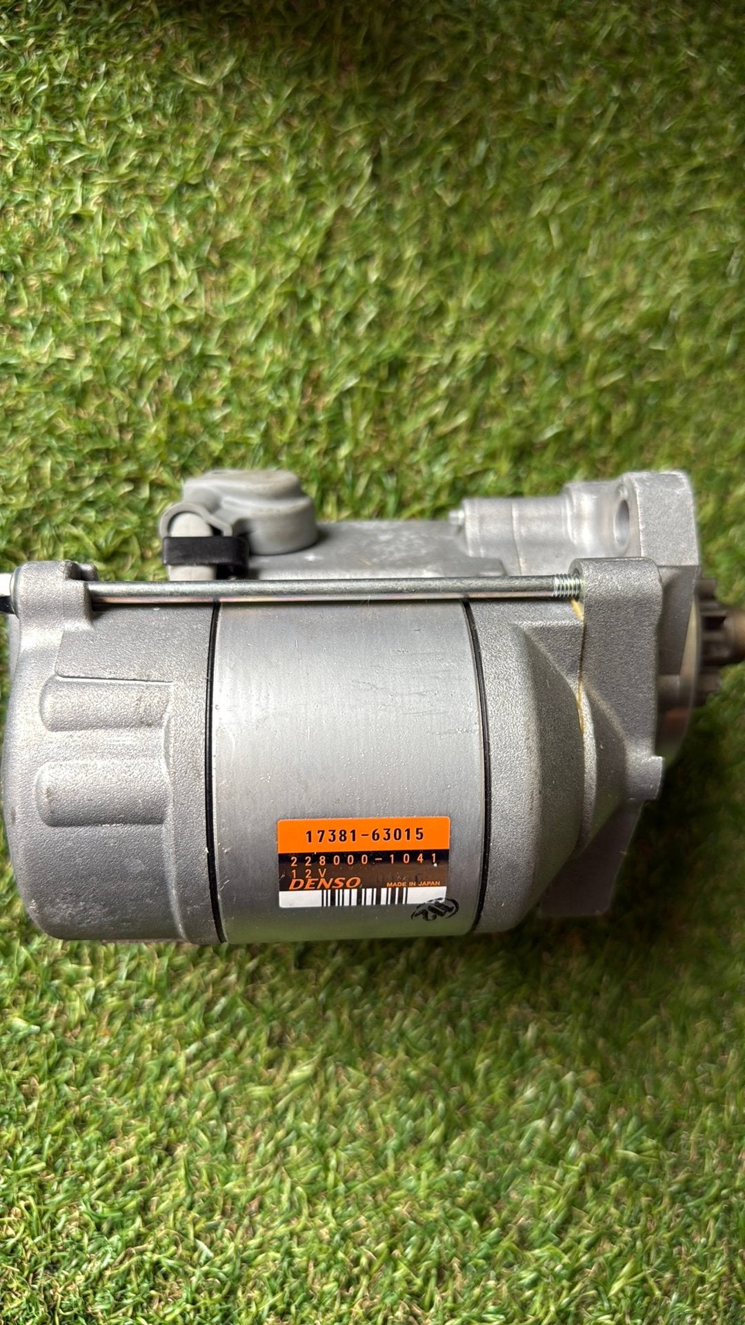 Startmotor kubota, Ophalen