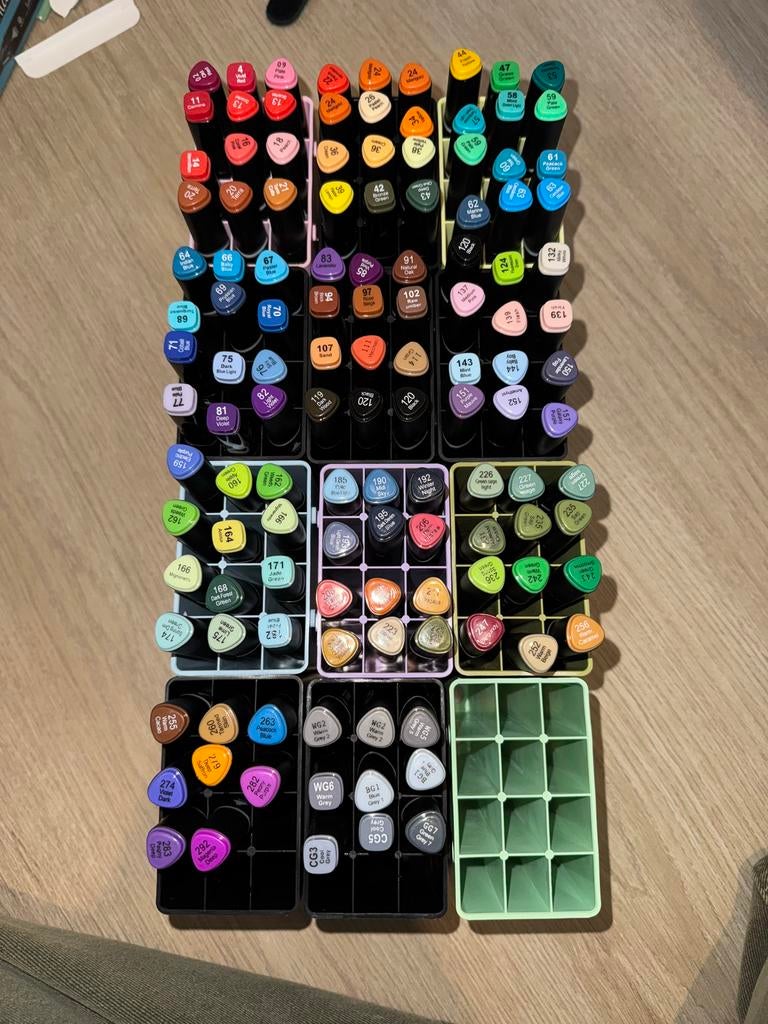 Decotime Twinmarkers - Los of Set, Ophalen, Gebruikt, Potlood of Stift
