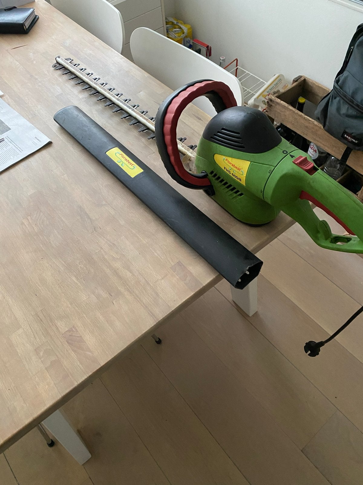 Florabest FHS 600/8 elektrische heggenschaar, Ophalen, Gebruikt, Elektrisch