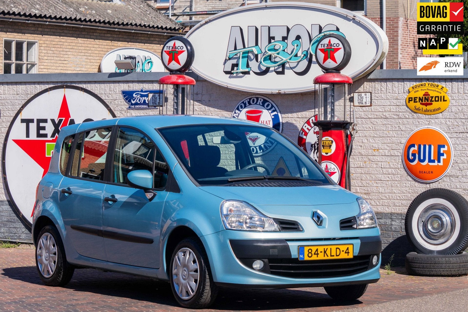 Renault Grand Modus 1.2-16V Expression 72.700 km +NAP NL-aut, Stof, Gebruikt, Zwart, 4 cilinders