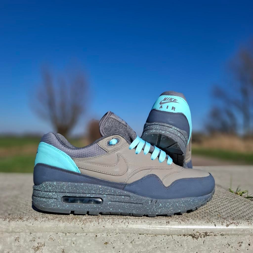 Nike Air Max 1 pinnacle Customz Mt.42, Kleding | Heren, Schoenen, Zo goed als nieuw, Sneakers of Gympen, Overige kleuren, Verzenden