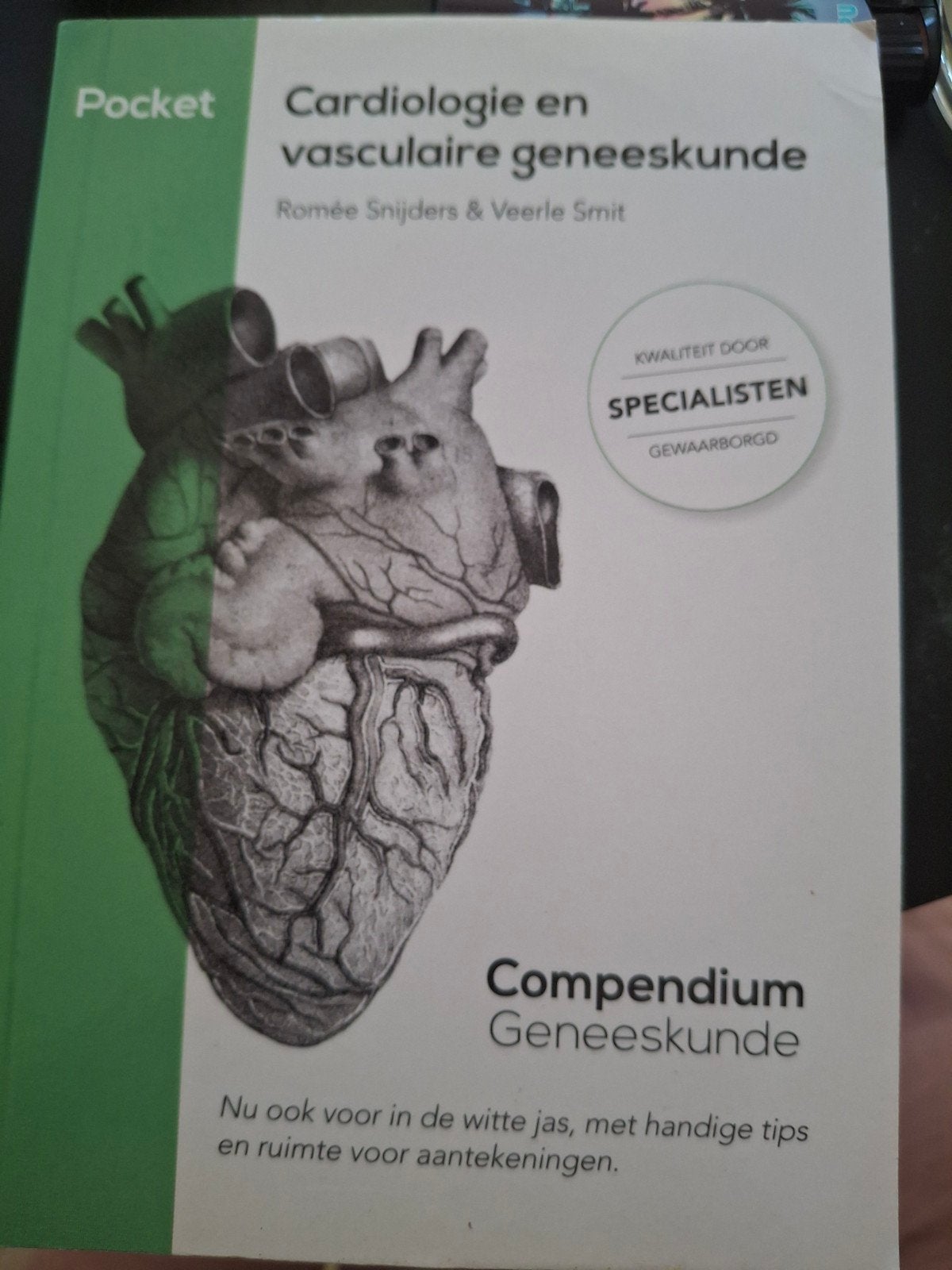 Compendium Geneeskunde: Cardiologie en vasculaire, Romée Snijders & Veerle Smit, Ophalen of Verzenden, Beta, WO