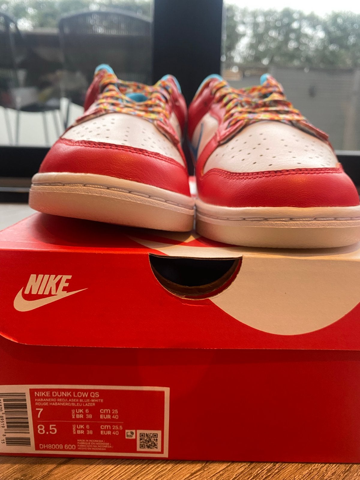 Nike Dunk Low QS Froot Loops - Maat 40 “fruity pebbles”, Ophalen of Verzenden, Nieuw, Overige kleuren, Sneakers of Gympen
