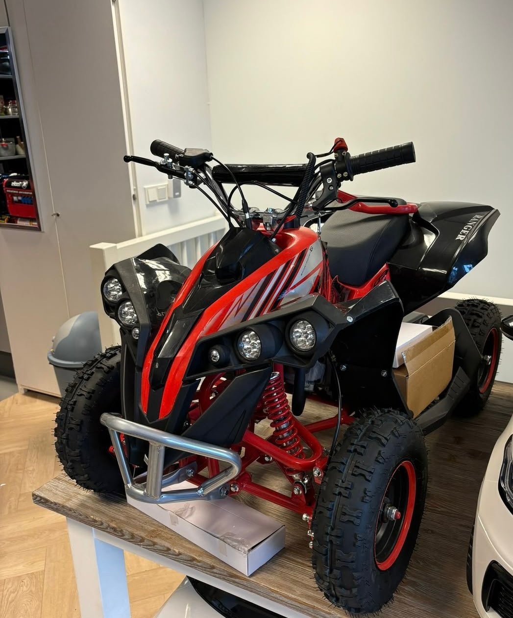 Stoere Mini Quad – 49cc  (Nieuw in doos), Ophalen of Verzenden, Nieuw, Elektrisch, 49 cc