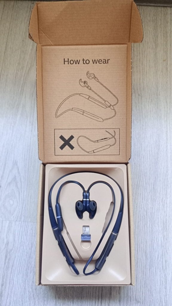 Jabra Evolve 65e Headset zwart, Ophalen, In-ear, Jabra GN, Nieuw