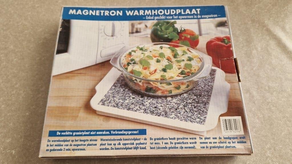 keuken warmhoudplaat magnetron onderzetter, Huis en Inrichting, Ophalen of Verzenden, Nieuw