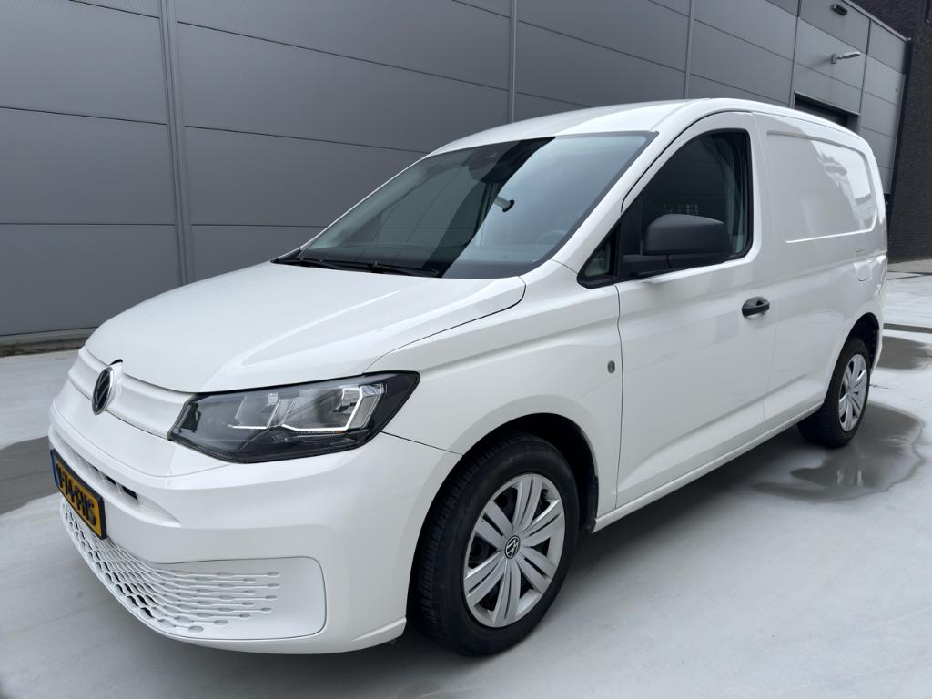 Volkswagen Caddy Cargo 1.5 TSI 114pk L1h1 2021 Wit, Stof, 1498 cc, 4 cilinders, Volkswagen