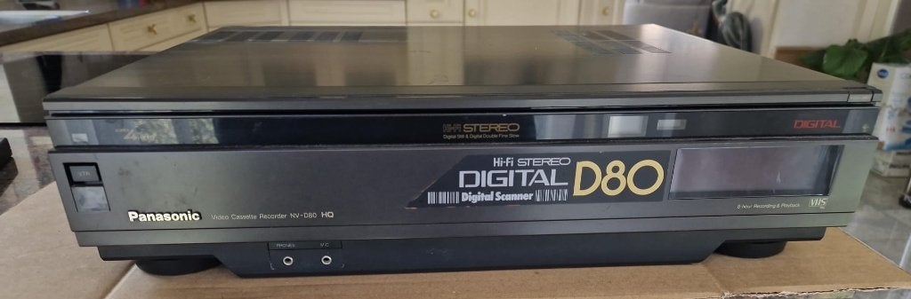 Panasonic Video Cassette Recorder NV-D80, Ophalen of Verzenden, Zo goed als nieuw