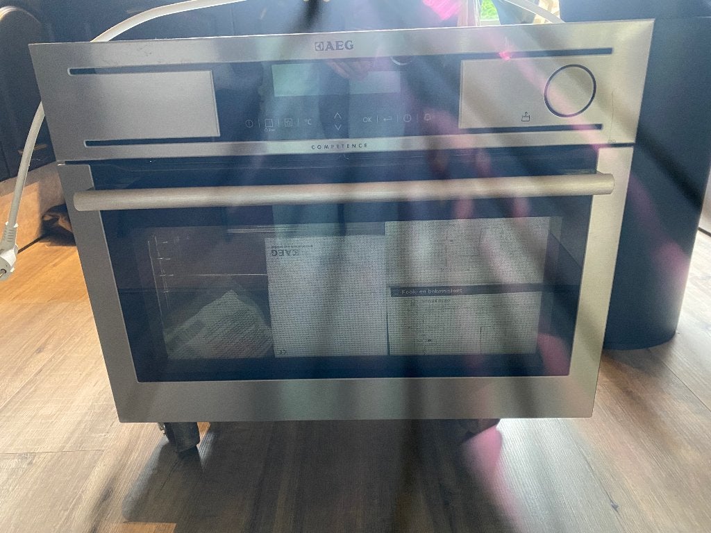 AEG Inbouw Stoomoven - 45 cm hoog, 60 cm breed, Ophalen, 45 tot 50 cm, AEG, 60 cm of meer