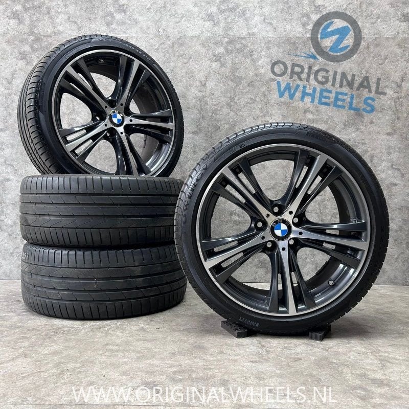 19 inch originele velgen + zomerbanden BMW 3 4 serie 407, 19 inch, Gebruikt, -, -