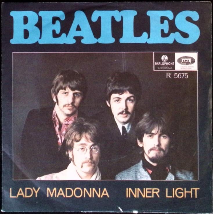 The Beatles - Lady Madonna / Inner Light (Sweden), Cd's en Dvd's, Vinyl Singles, Gebruikt, Verzenden, 7 inch, Single