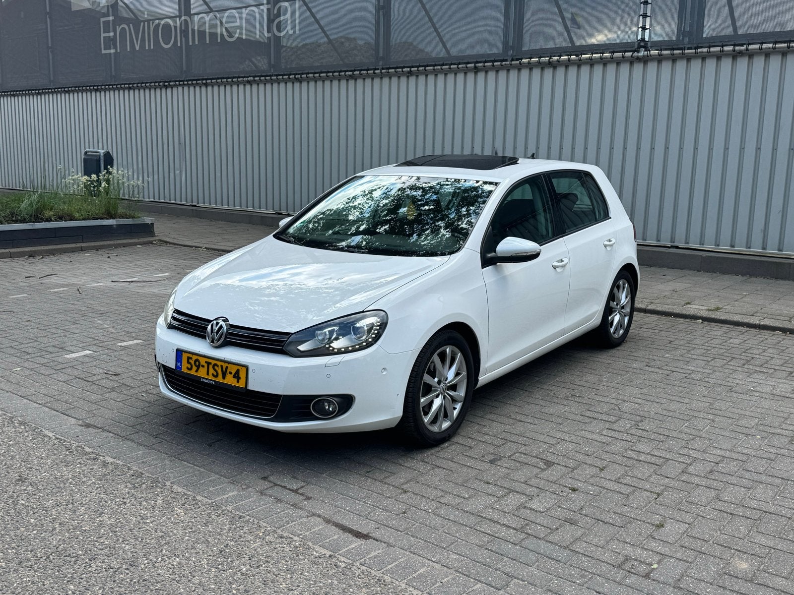 Volkswagen Golf 1.2 TSI 5D 2012 highline pano dakje, Auto's, Volkswagen, Voorwielaandrijving, 4 cilinders, 610 kg, Wit