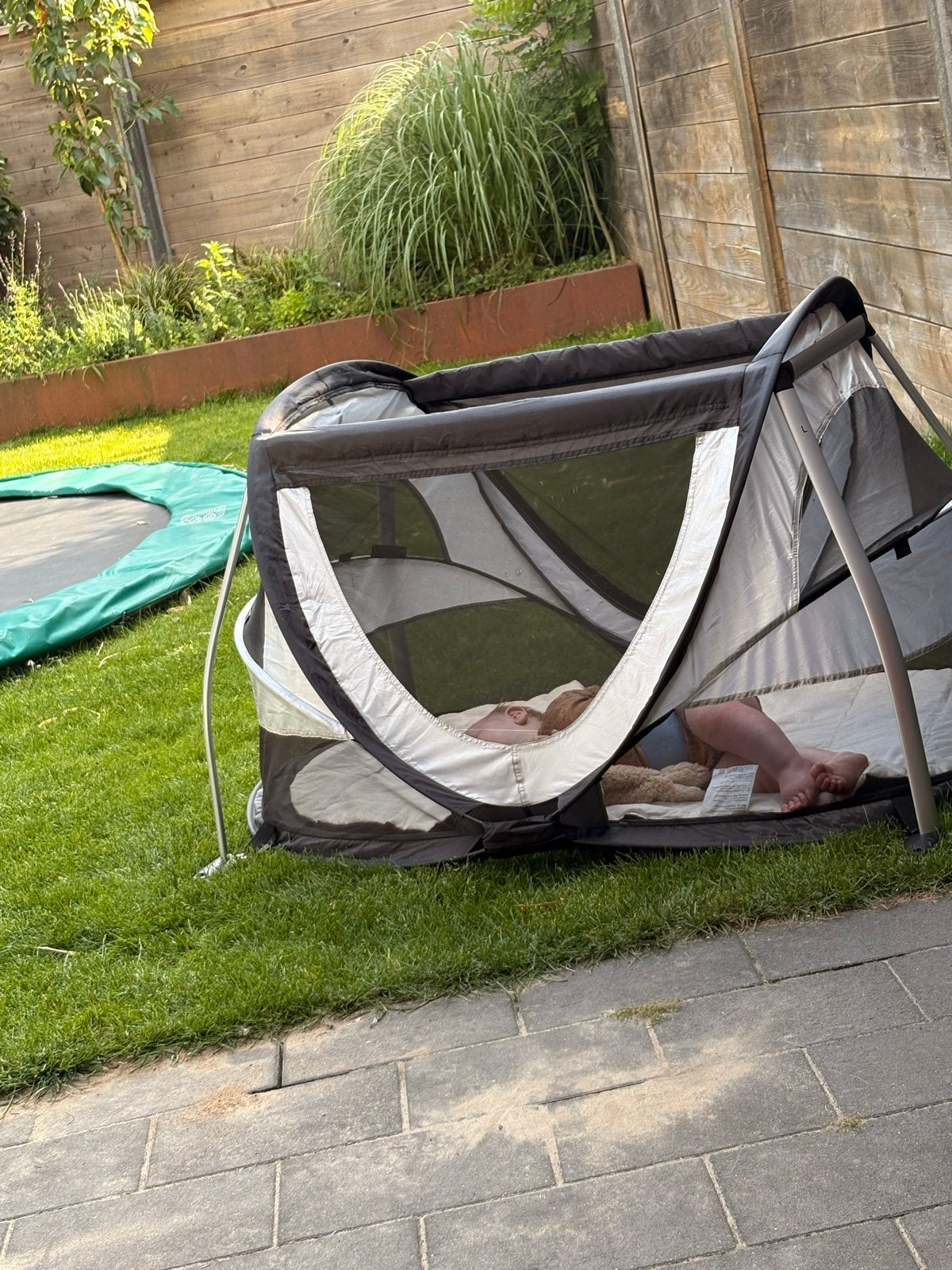 Deryan Travel-Cot Peuterbox Reisbed, Ophalen of Verzenden, Gebruikt, Reisbedje