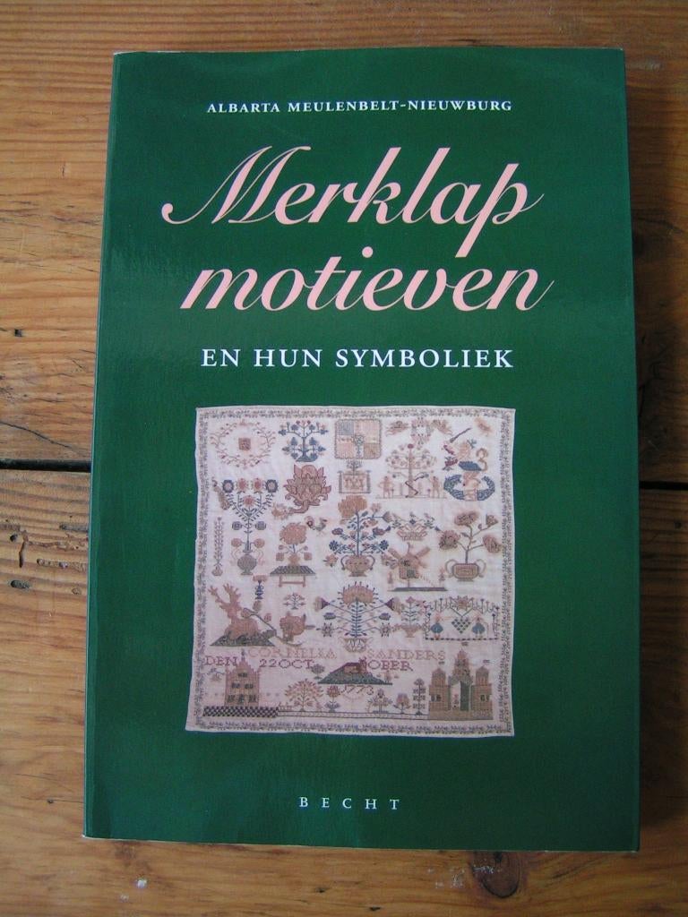 boek Merklap motieven nr QQ 359 ger kran, Boeken, Verzenden, Gelezen, Overige onderwerpen, Albarta Meulenbelt