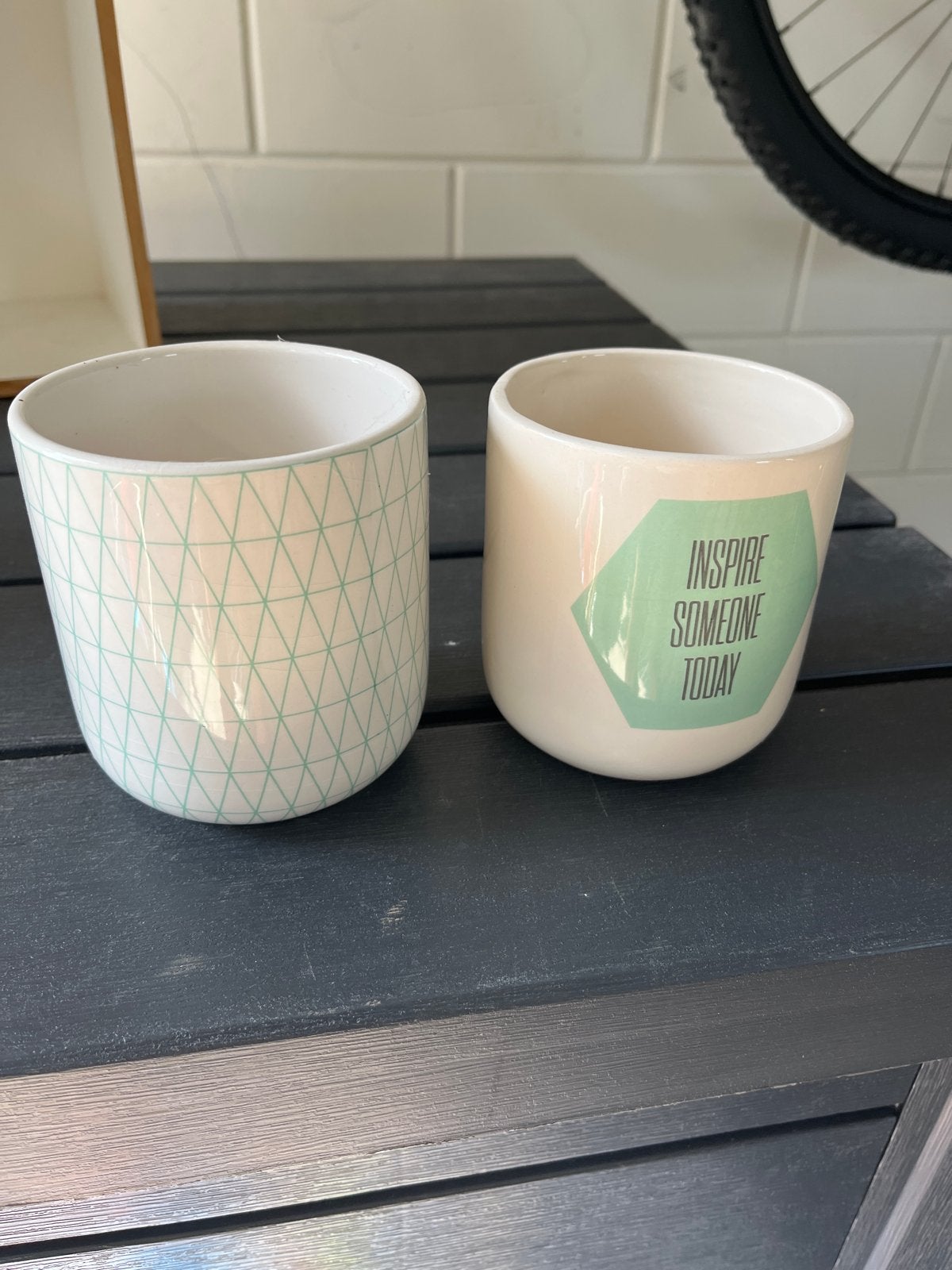 Bloomingville twee potjes, Ophalen, Meerkleurig, Zo goed als nieuw, Modern