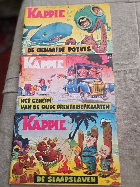 Kappe 3 stuks, Meerdere comics, Ophalen of Verzenden, Gelezen, Europa