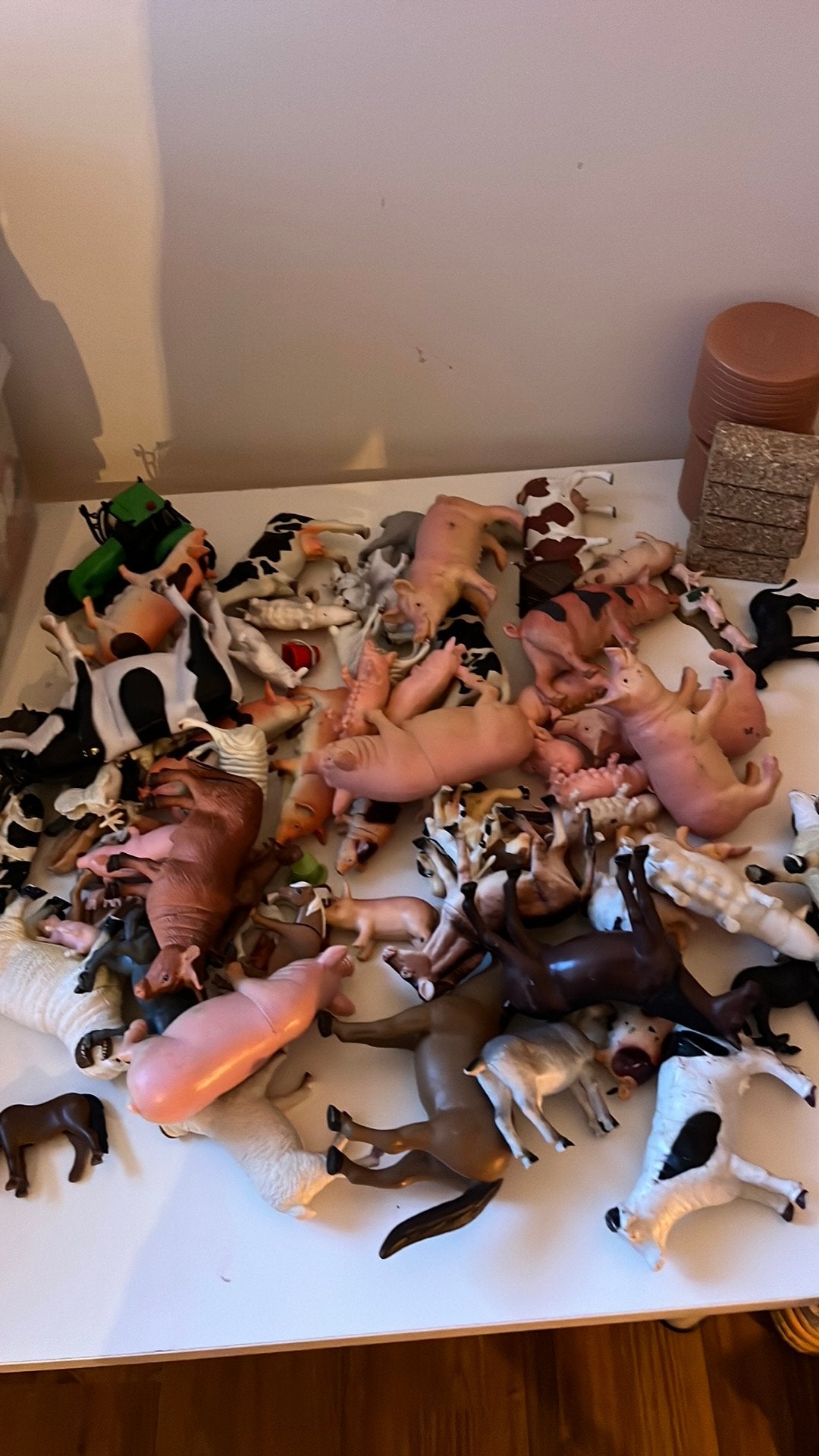 Grote verzameling boerderijdieren speelgoed, Ophalen of Verzenden, Gebruikt, Jongen of Meisje