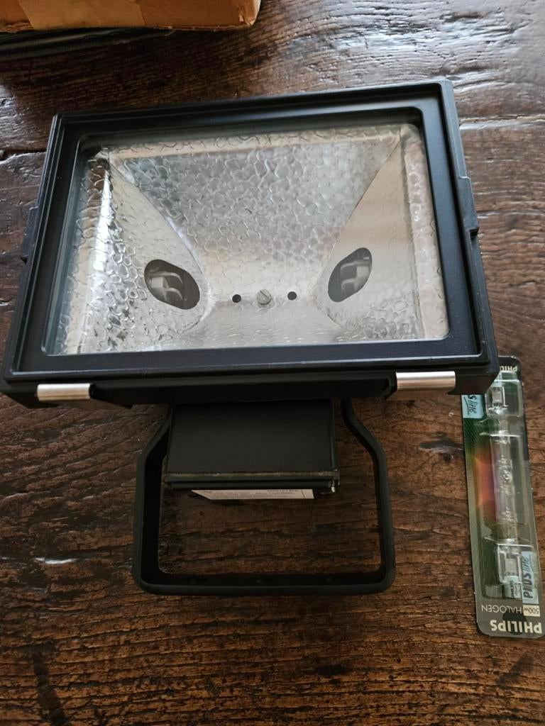 Nieuwe Philips QVF430 Halogeen Lamp 500W - Werkplaats/Tuin, Ophalen of Verzenden, Nieuw, Overige typen