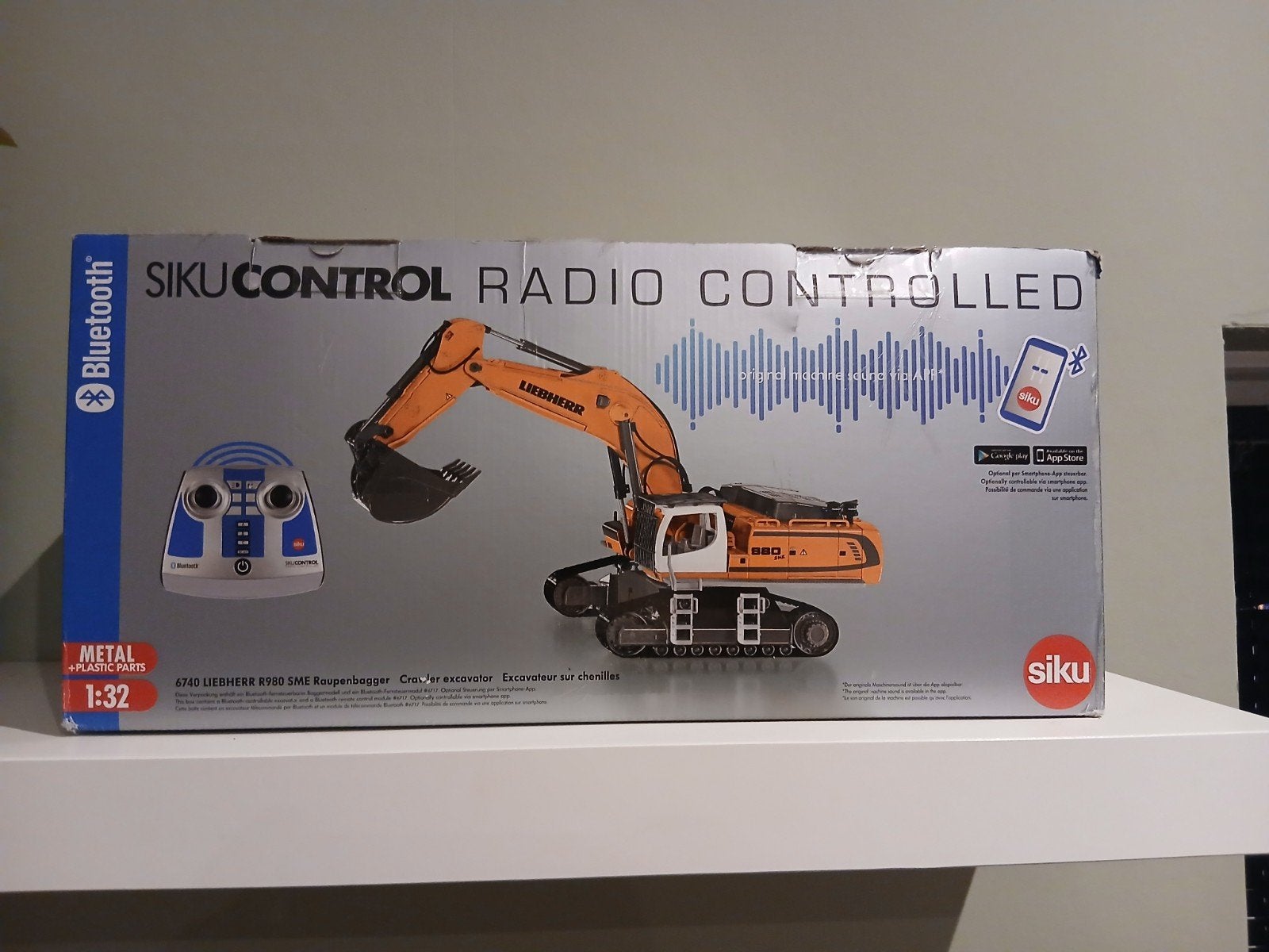 nieuwe siku control liebherr 980, Ophalen, Zo goed als nieuw, Tractor of Landbouw, SIKU