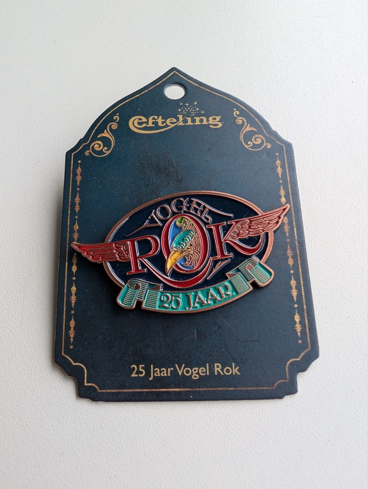 Efteling Pin 25 Jaar Vogel Rok EPP452, Ophalen of Verzenden, Nieuw, Button of Speldje