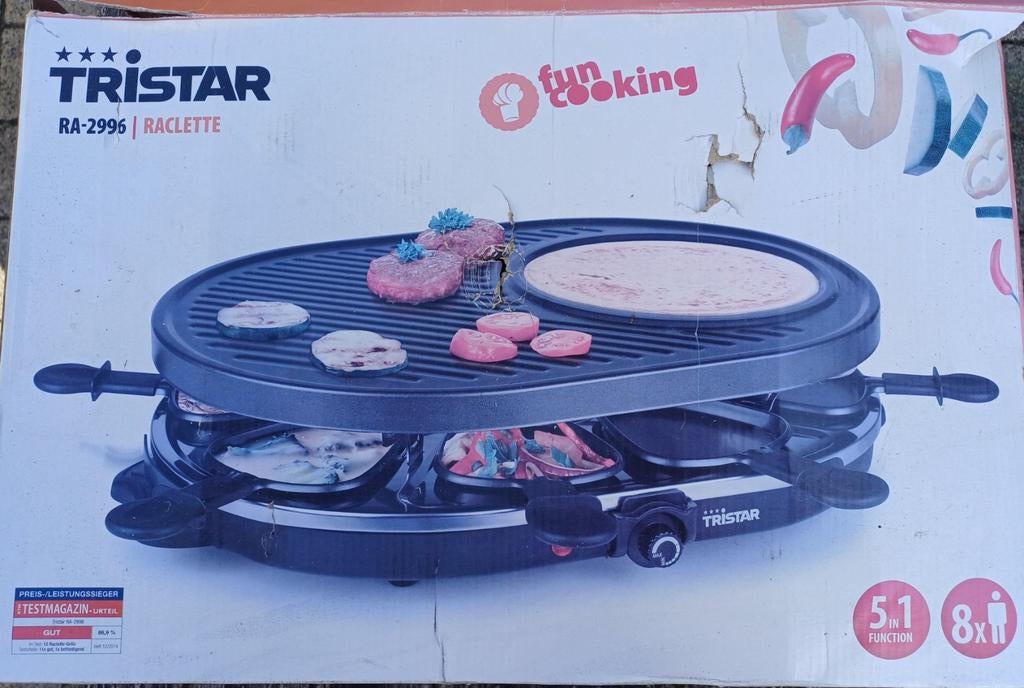Tristar 5 in 1, Ophalen, Nieuw, 4 t/m 7 personen