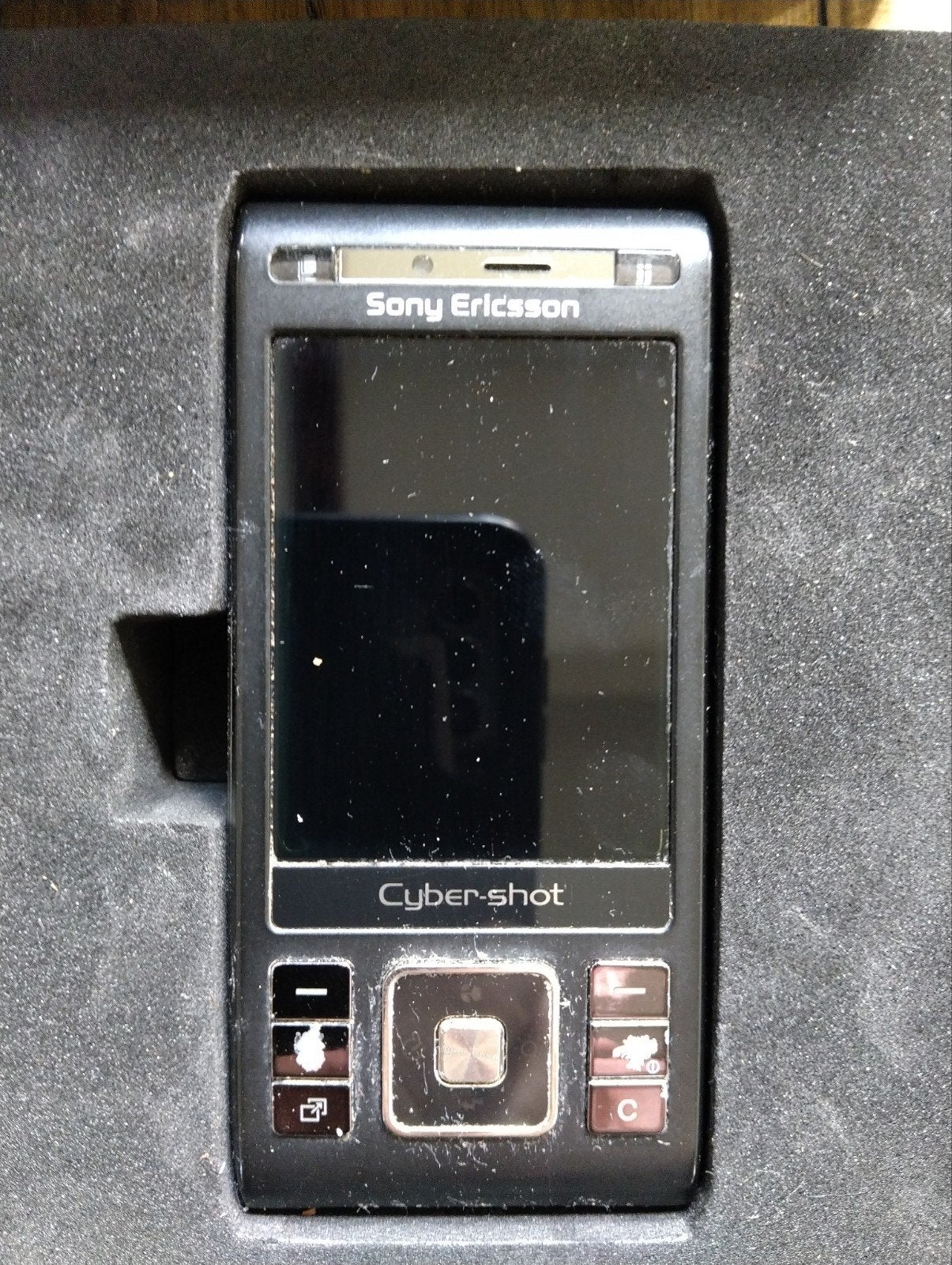 Sony Ericsson c 905 helaas zonder lader incl doos handl. cd, Audio, Tv en Foto, Ophalen of Verzenden, Walkman
