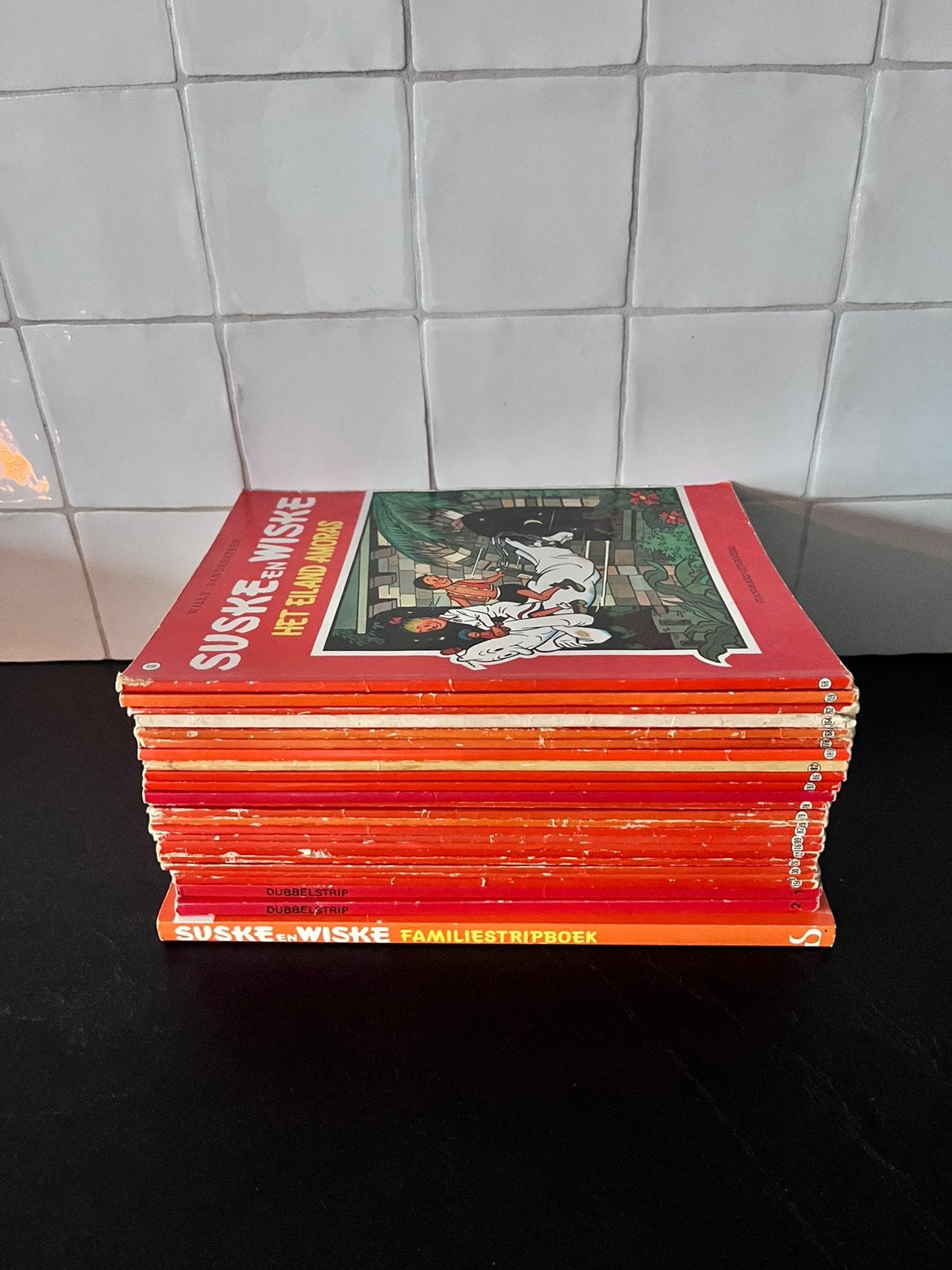 Suske en wiske stripboeken 25 stuks, Meerdere stripboeken, Ophalen of Verzenden, Gelezen