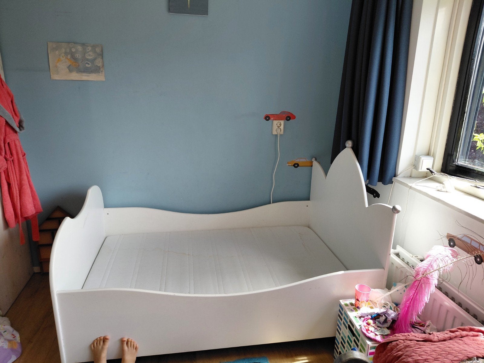 Kinderbed princes gratis ophalen, Ophalen, Gebruikt, 140 tot 160 cm, 100 cm of meer