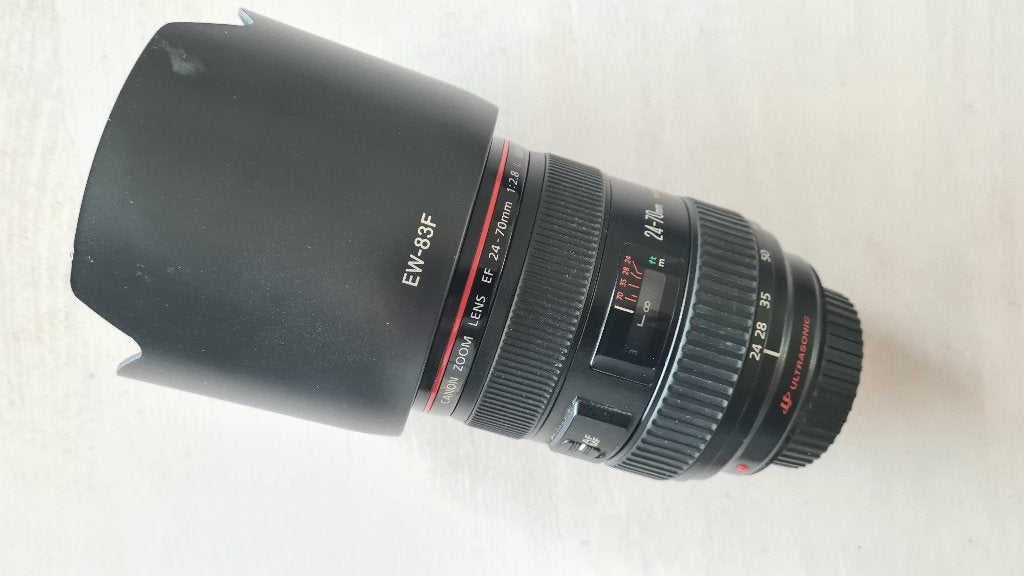 Canon EF 24-70mm 2.8L USM, Audio, Tv en Foto, Fotografie | Lenzen en Objectieven, Ophalen, Gebruikt, Canon, Macrofunctie