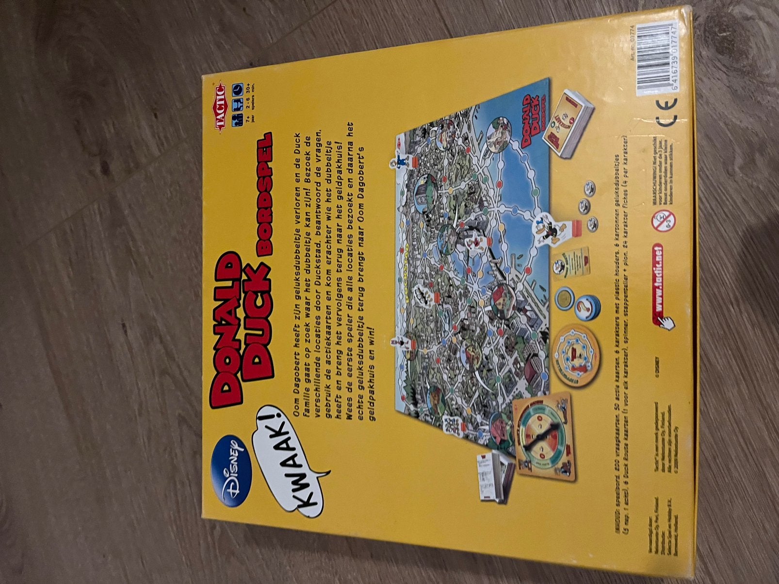 Bordspel Donald Duck, Ophalen, Zo goed als nieuw