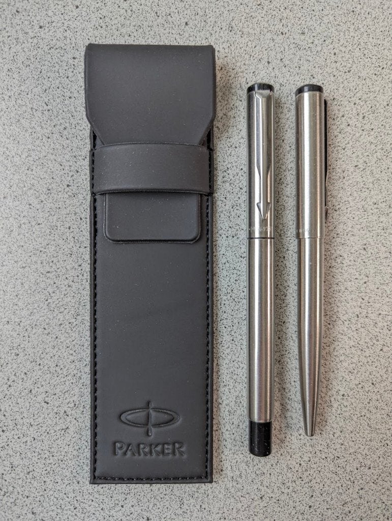 Parker hoesje voor 2 pennen, Ophalen of Verzenden, Nieuw, Pennenset, Parker