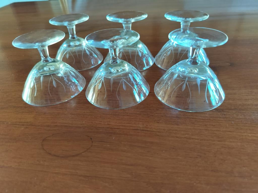 45-delig glasservies, 55 jaar oud, compleet en onbeschadigd., Huis en Inrichting, Ophalen, Zo goed als nieuw, Overige stijlen