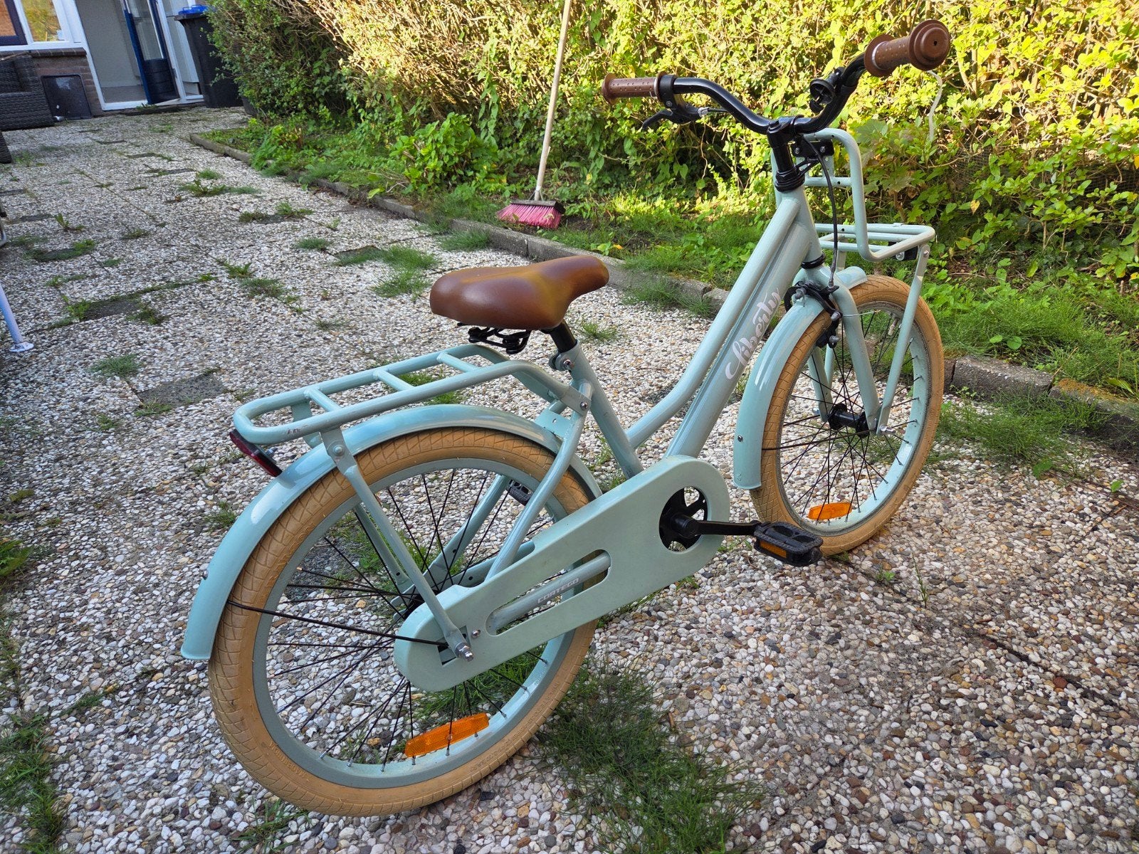 liberty fiets meisjes 20 inch, Fietsen en Brommers, Ophalen, Gebruikt, Terugtraprem, 20 inch
