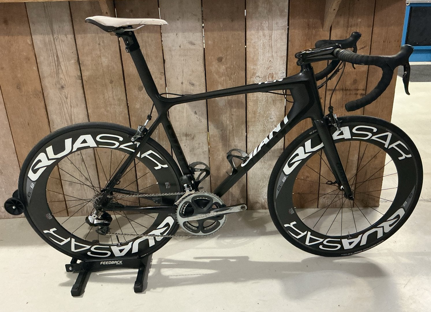 Giant TCR Racefiets XL Dura Ace 2x10 geheel nagezien, Ophalen, 28 inch, Gebruikt, Carbon