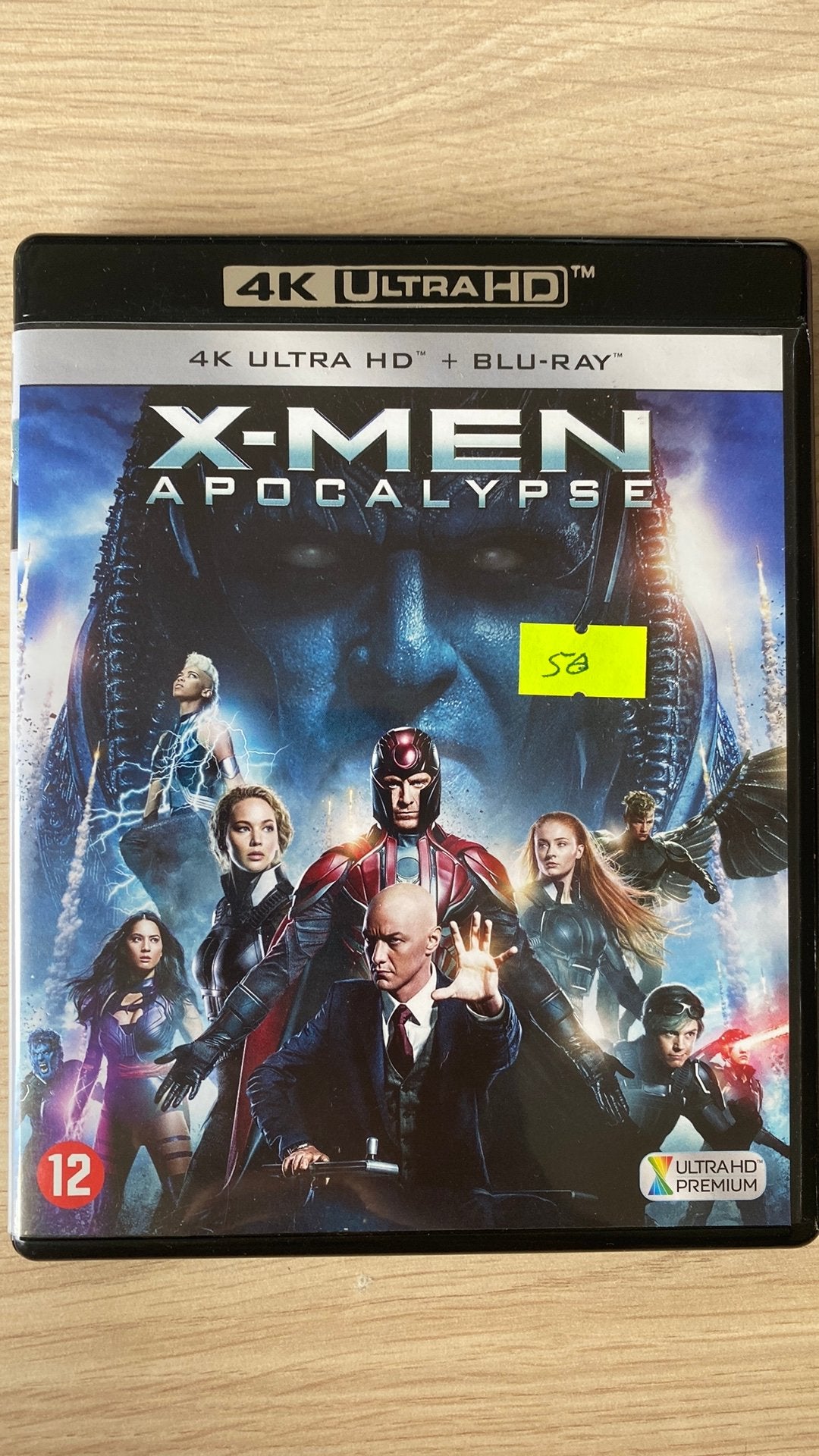 X men apocalypse 4K uhd blu ray NL versie, Cd's en Dvd's, Blu-ray, Ophalen of Verzenden, Zo goed als nieuw, Actie