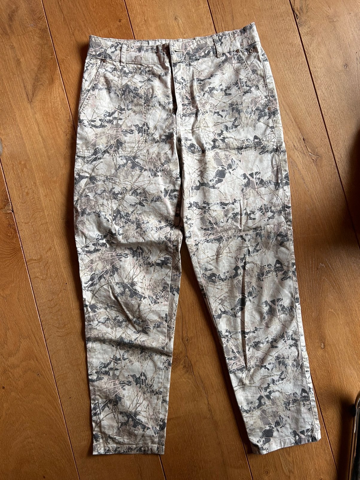 SUMMUM mt 36 Lange broek nieuwstaat katoen elasthan, Overige kleuren, Verzenden, Zo goed als nieuw, Maat 36 (S)