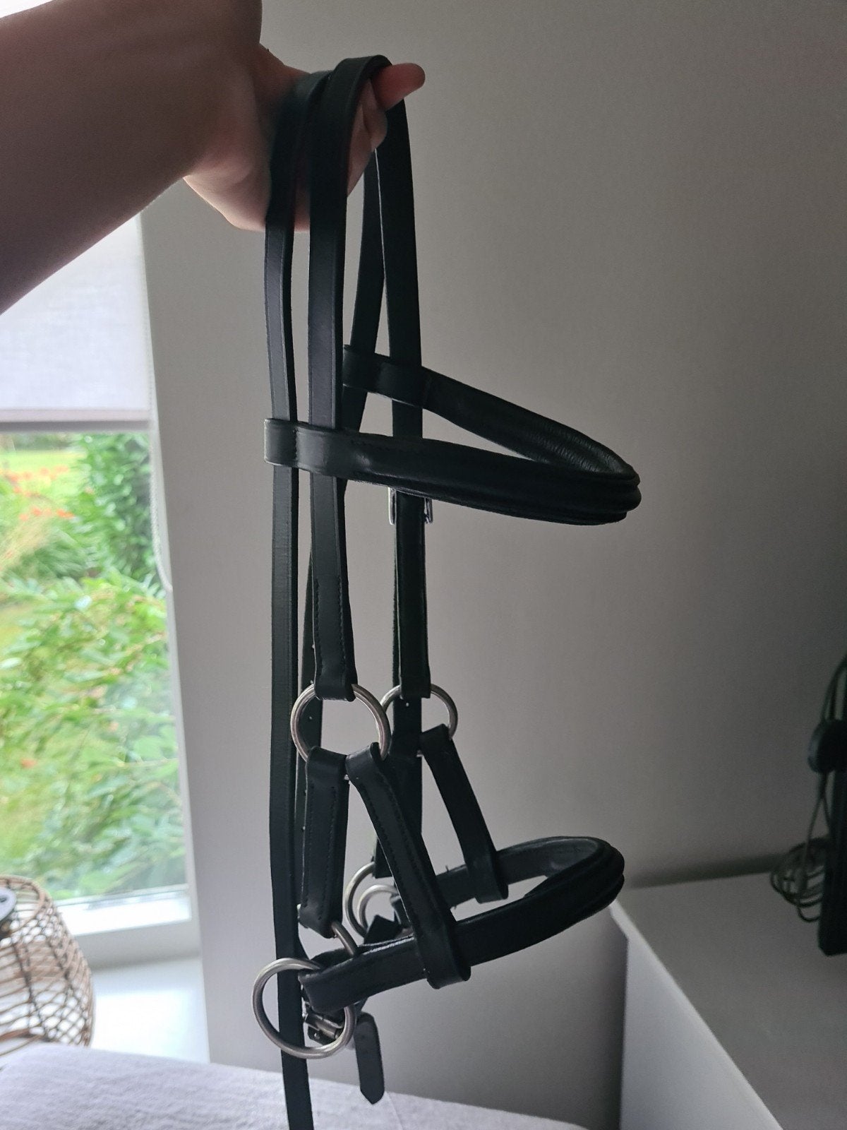 Bitloos hoofdstel maat pony, Dieren en Toebehoren, Paarden en Pony's | Hoofdstellen en Tuigage, Zwart, Verstelbaar, Hoofdstel