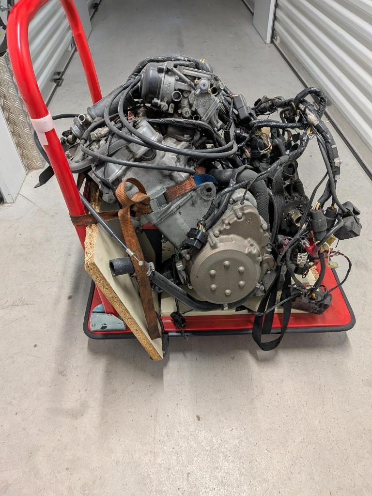 Kawasaki ZX9R E blok, Motoren, Ophalen, Gebruikt