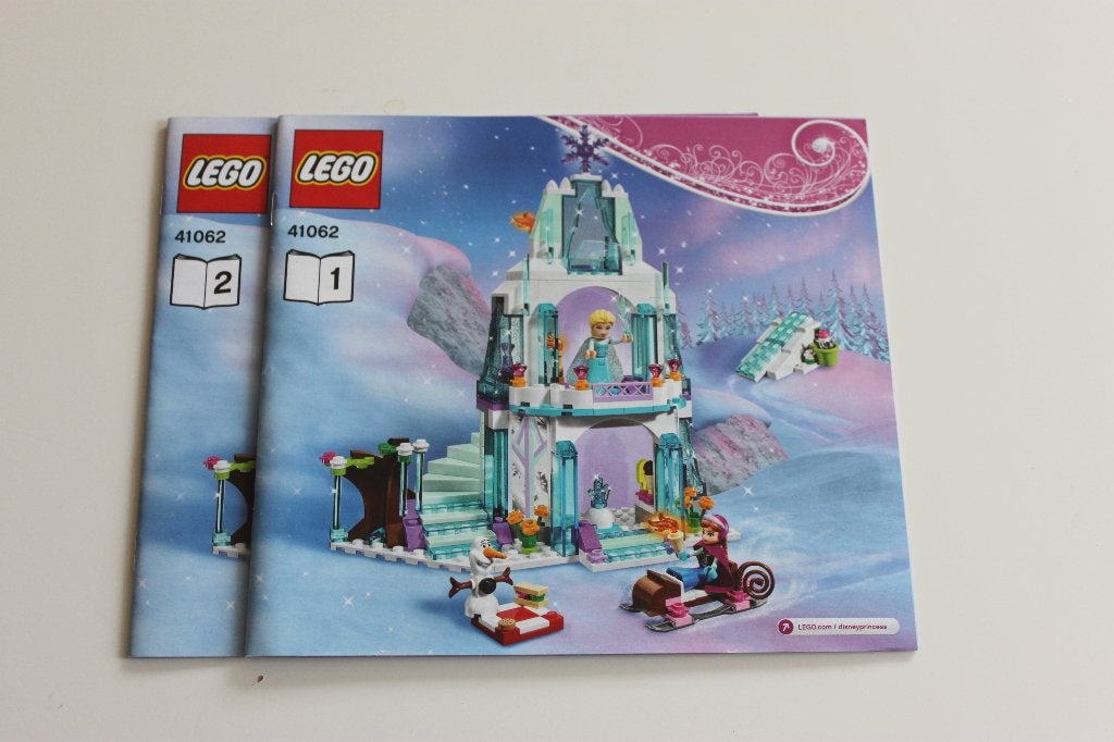 Lego Disney Princess 41062 Elza's fonkelende ijskasteel, Compleet, Lego, Ophalen of Verzenden, Zo goed als nieuw