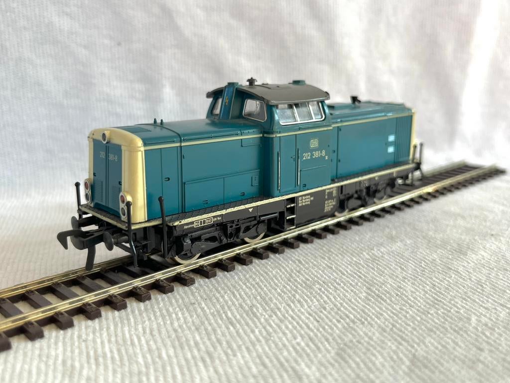Fleischmann 4231 DB BR 212 381-8 *DUMMY* Diesellok H0, Hobby en Vrije tijd, Gebruikt, Fleischmann, Ophalen of Verzenden, Analoog
