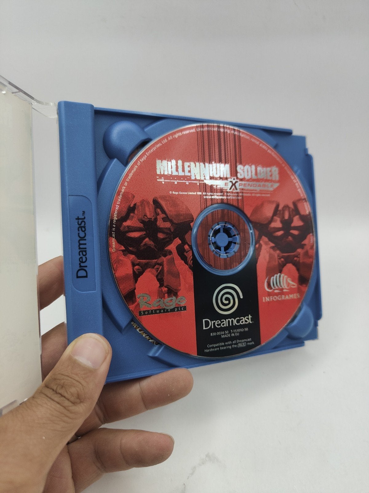 Millennium Soldier Expendable - Sega Dreamcast, Spelcomputers en Games, Games | Sega, Gebruikt, Shooter, 1 speler, Onbekend
