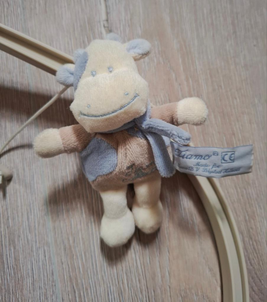 Boxmobiel Tiamo 'koetjes', Kinderen en Baby's, Speelgoed | Hobbelfiguren, Ophalen of Verzenden, Zo goed als nieuw