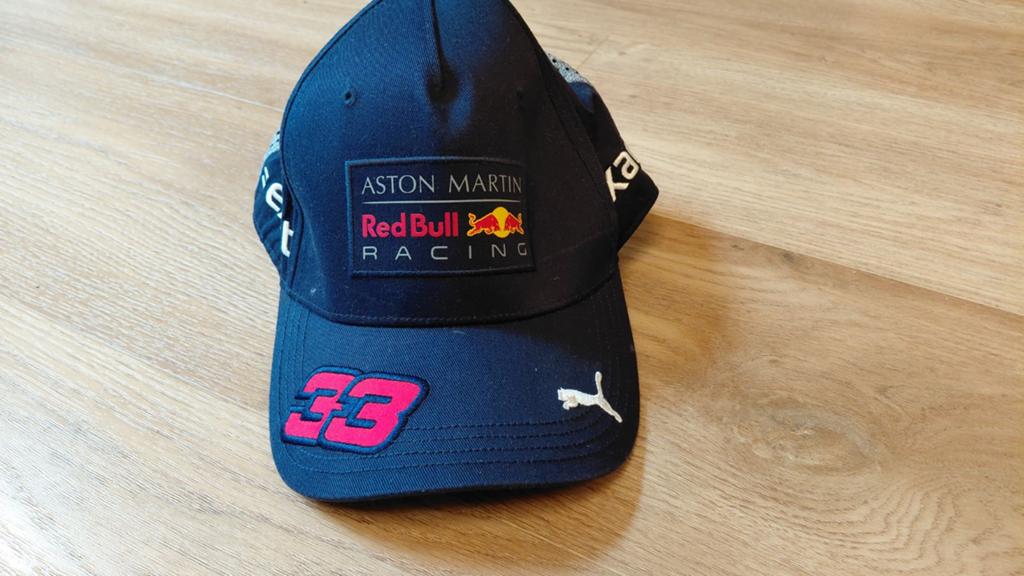 Max Verstappen Red Bull Racing Cap 2018, Puma, One size fits all, Ophalen of Verzenden, Pet