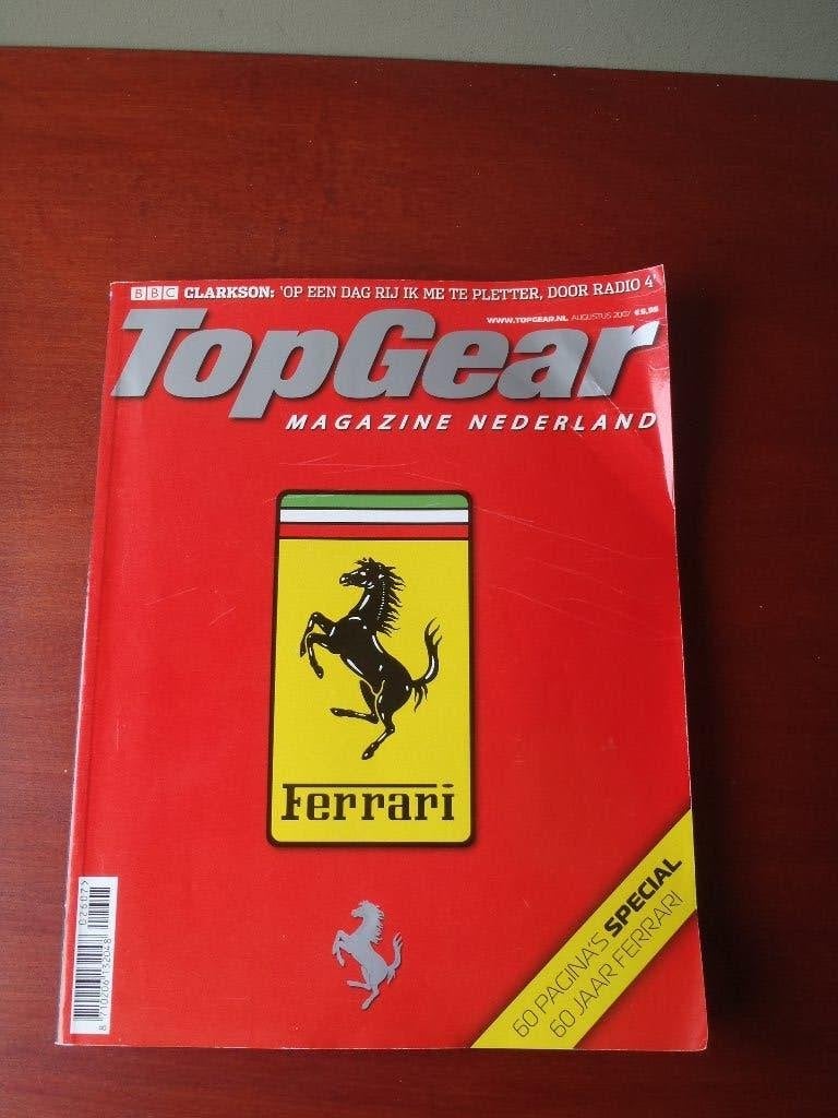 TopGear Magazine Uitgave augustus2007 Nr 26Ferrari Special  , Boeken, Auto's | Boeken, Ophalen of Verzenden, Zo goed als nieuw