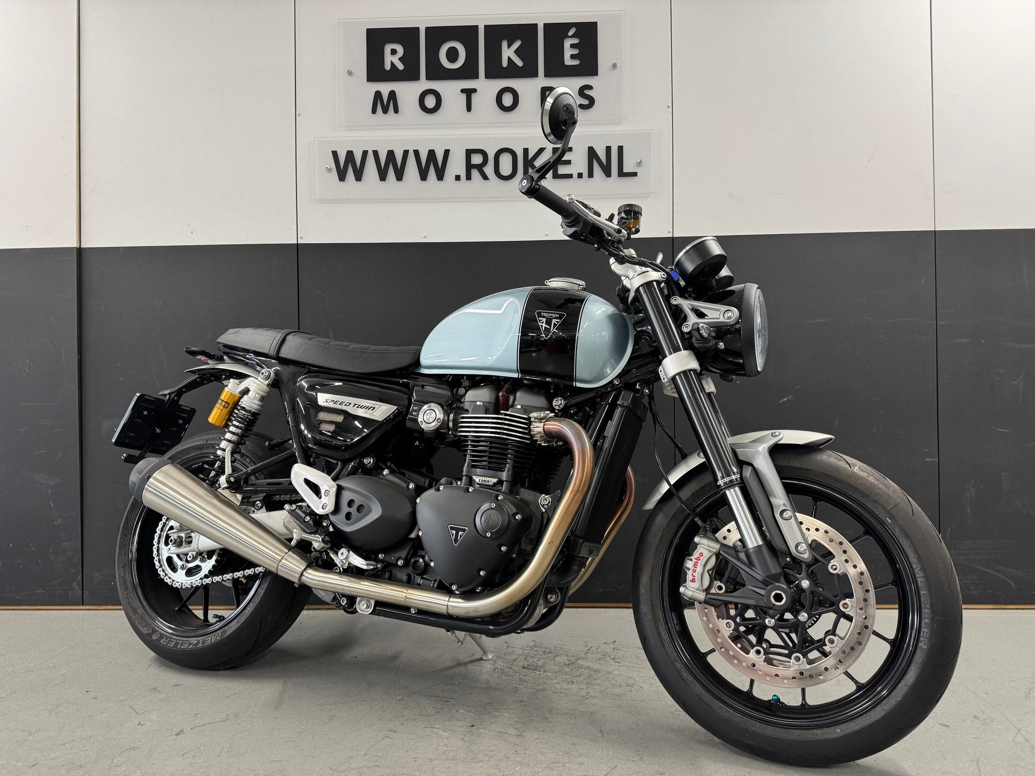 Triumph SPEED TWIN 1200 BREITLING (bj 2022), Bedrijf, Toermotor, 1200 cc