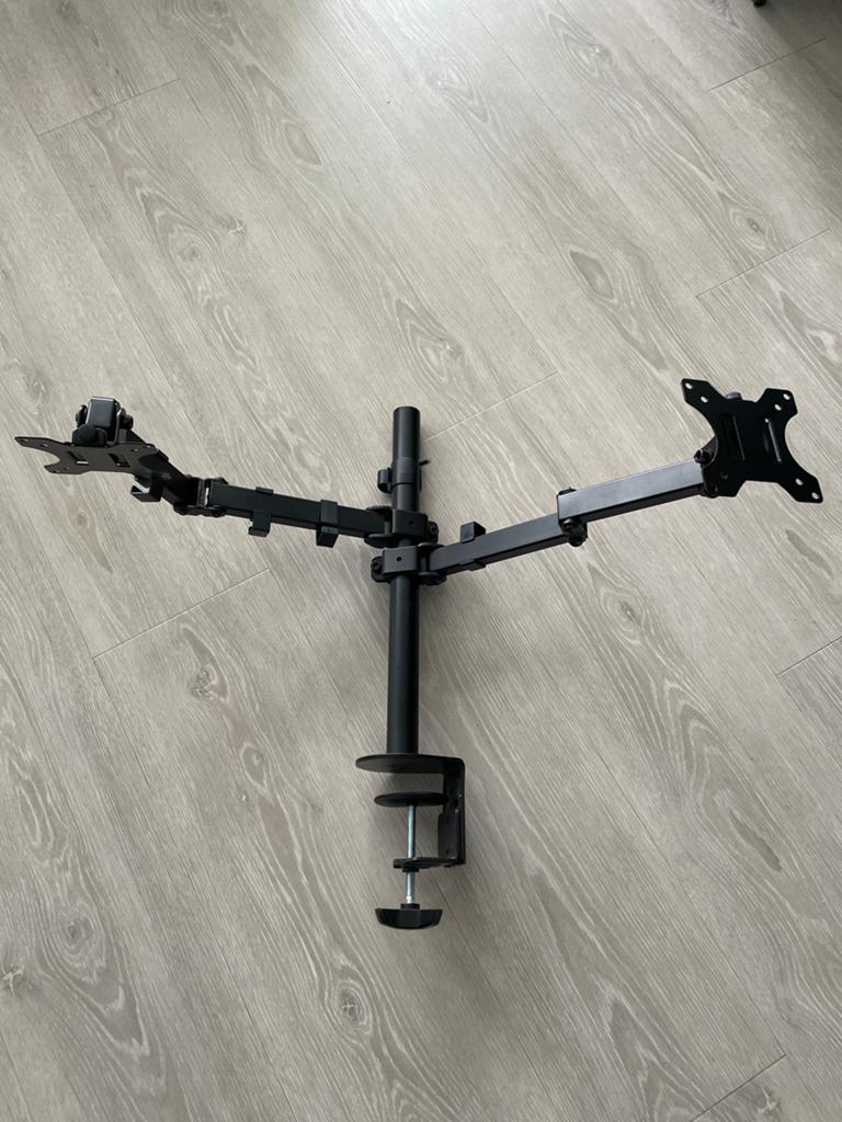 Monitor standaard voor 2 schermen, Ophalen, Gebruikt