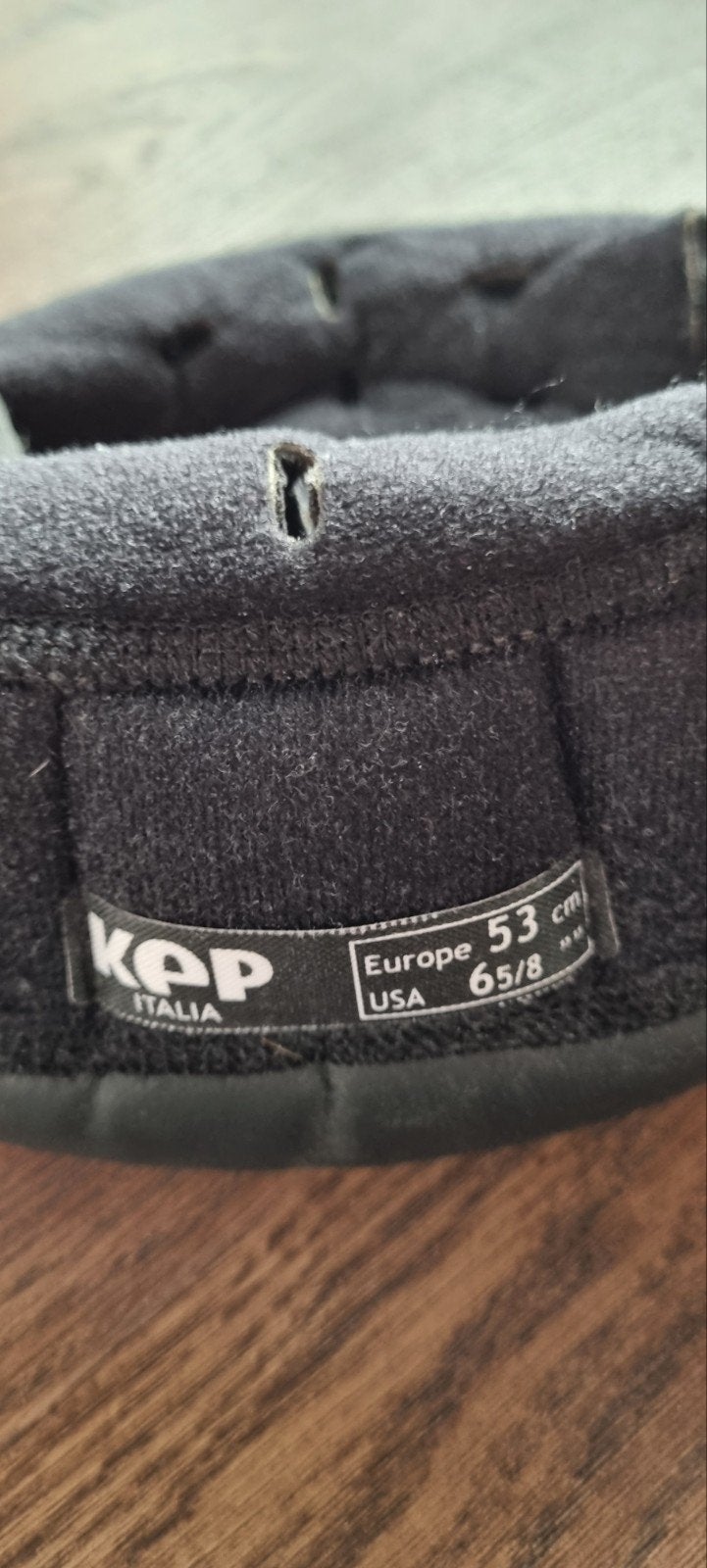 Kep italia liner maat 53, Dieren en Toebehoren, Ophalen of Verzenden, Zo goed als nieuw, Dressuur